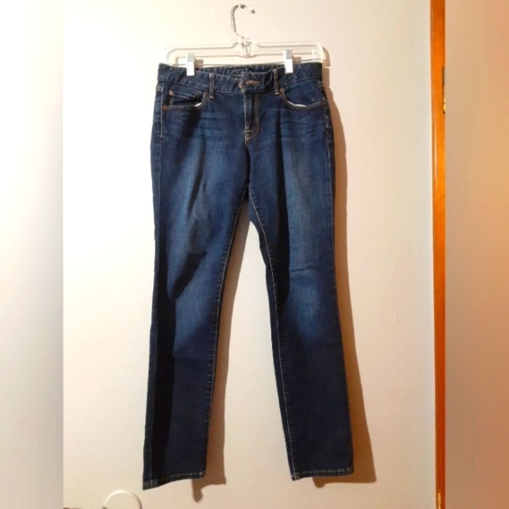 Lucky Brand Women's Denim Blue Jeans Ankle Cut Size 2/26 Dark Wash